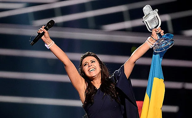 זוכת השנה שעברה מאוקראינה, ג'מאלה