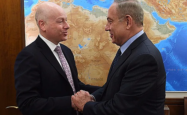 נתניהו וגרינבלט בפגישתם