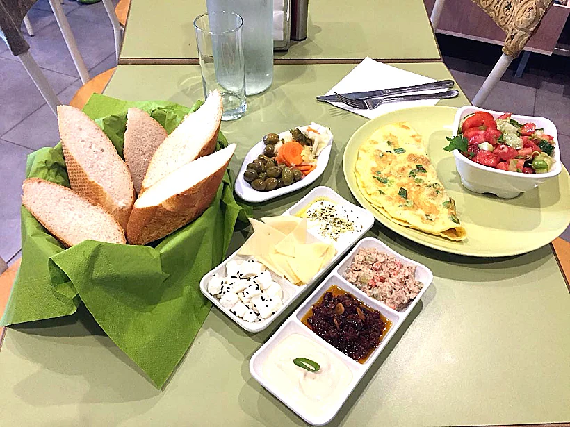 ארוחות בוקר של טודוס קצרין רמת הגולן