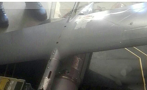 המל''ט שעל פי הדיווח הופל