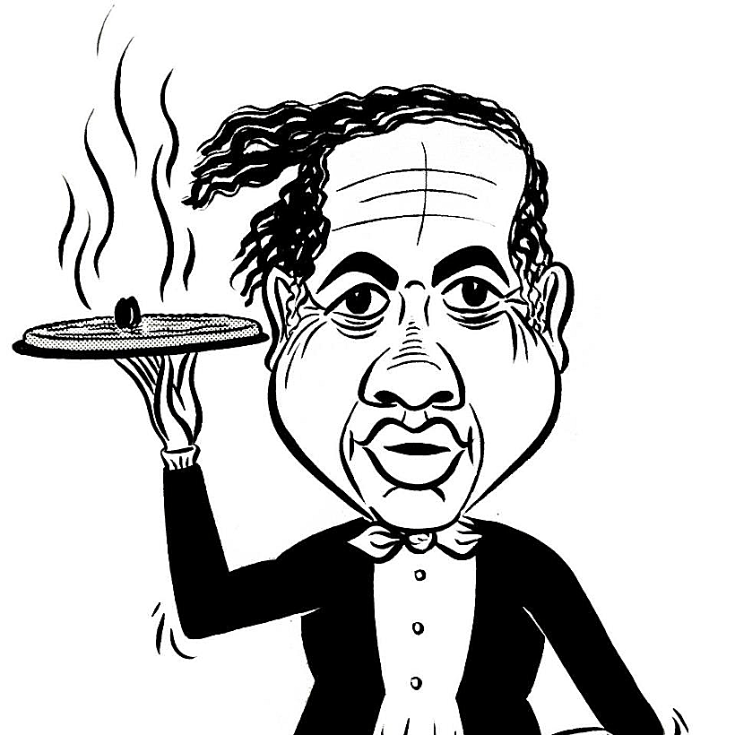 הלוגו הנצחי של פיצה סירוקו עם ציון הבעלים