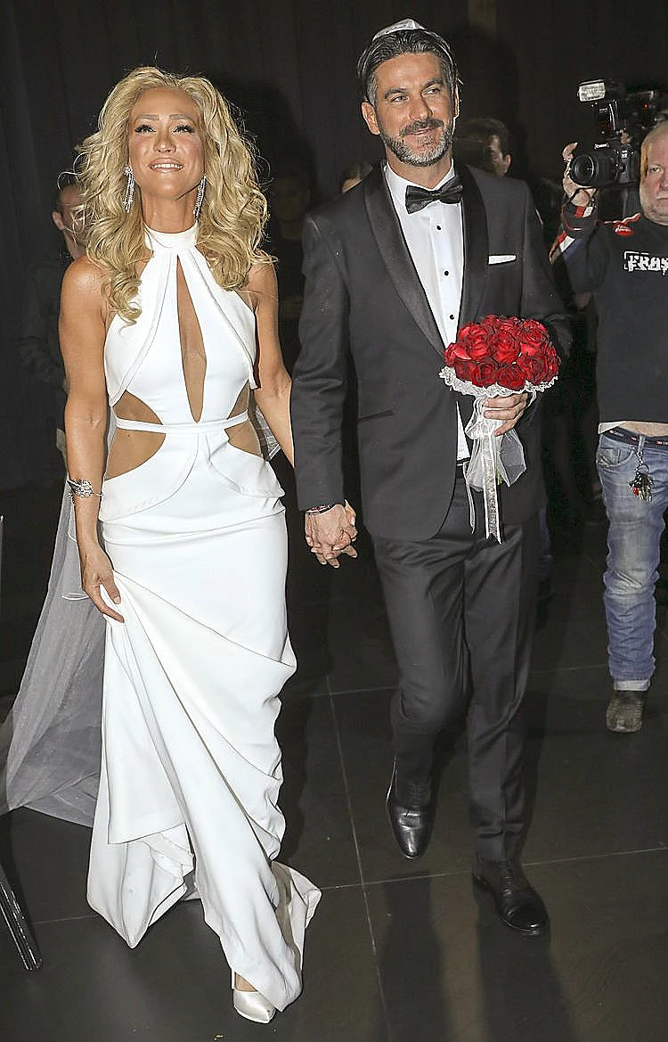 הזוג המאושר. ג'ובאני רוסו ומאיה פישל. צילום: אלימור לוי