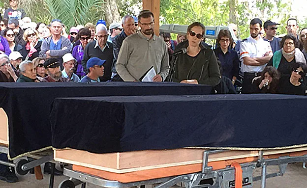 ההלווייה בכפר ויתקין, היום (חדשות 2)