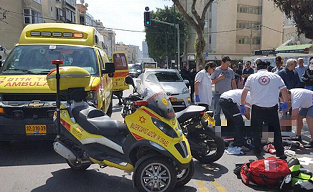 זירת התאונה, תל אביב