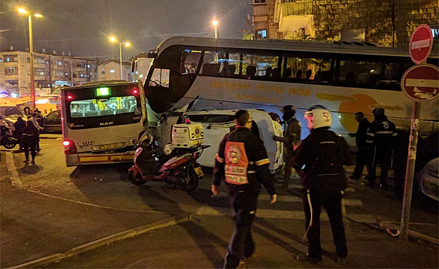 פצוע אנוש וארבעה פצועים קל בתאונה (TPS)