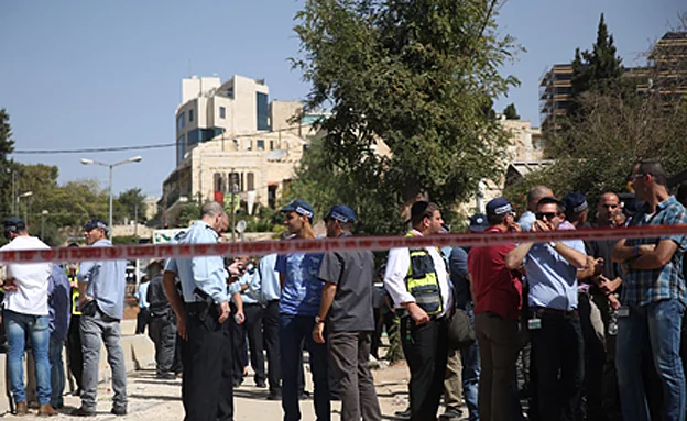 זירת הפיגוע (הדס פרוש, פלאש 90)