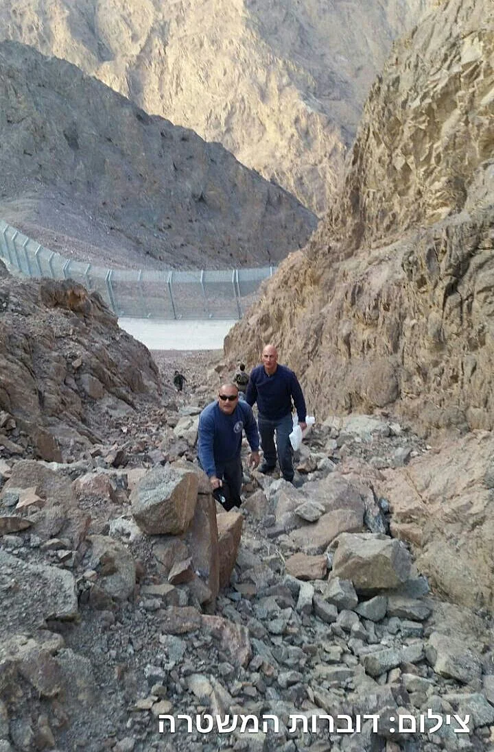 שלד אדם נמצא סמוך לגבול ישראל מצרים