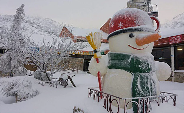 מחר - שלג בחרמון. ארכיון