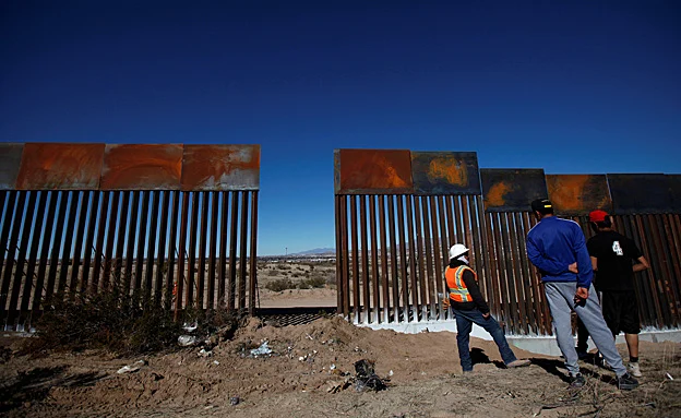 הגדר בגבול ארה''ב-מקסיקו (רויטרס)