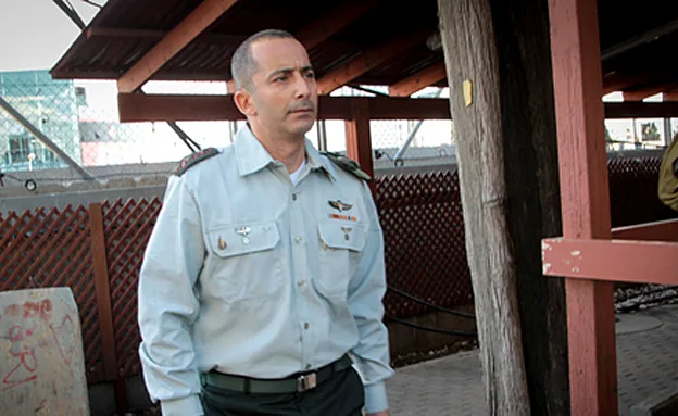 המח''ט גיא חזות, היום בבית הדין (רועי אלימה / פלאש 90)