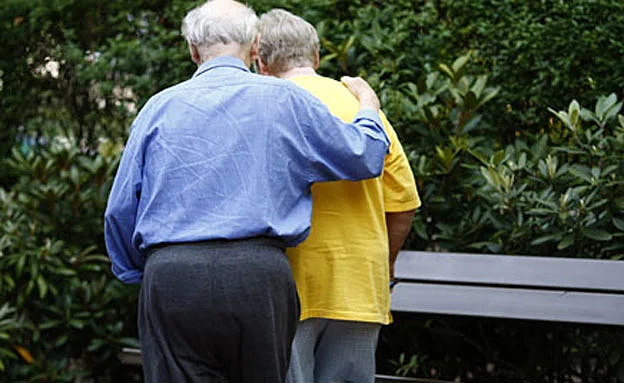 זוג, קשישים, קשיש, זקנים, זקן