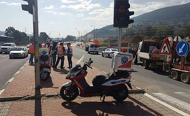 אין נפגעים, תנועת הרכבות הופסקה