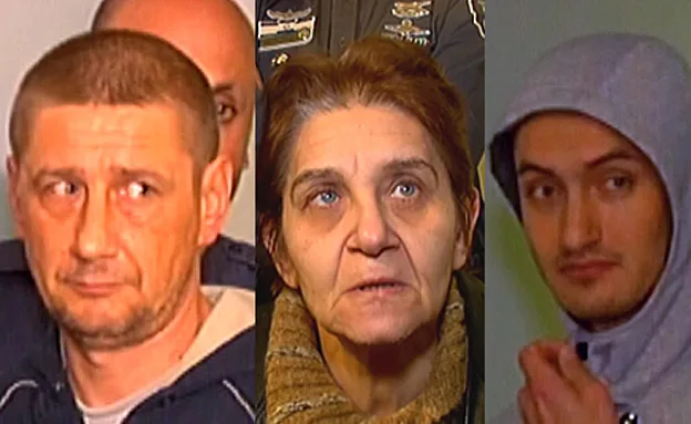 החשודים בבית המשפט, היום