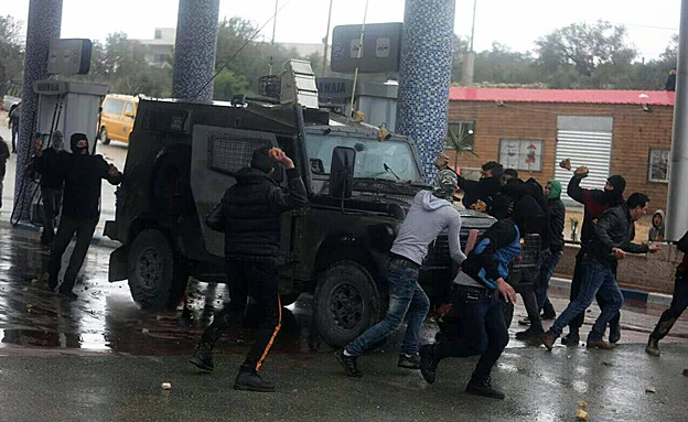משמר הגבול: ''המפגינים נמלטו במהרה''