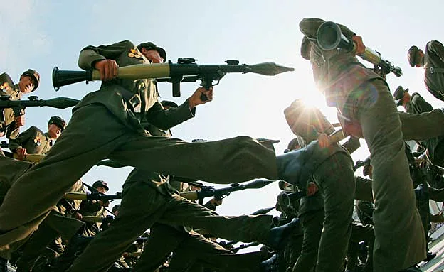 מצעד צבאי בפיוניאנג