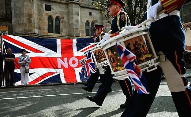 הפגנות לקראת משאל העם. ארכיון