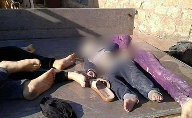 גופות נערמות בסוריה
