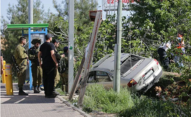 המחבל נורה ונפצע