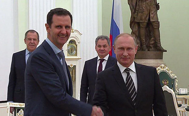 פוטין ואסד. ארכיון