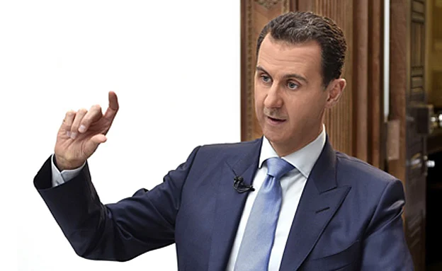 ''חייב ללכת''. אסד