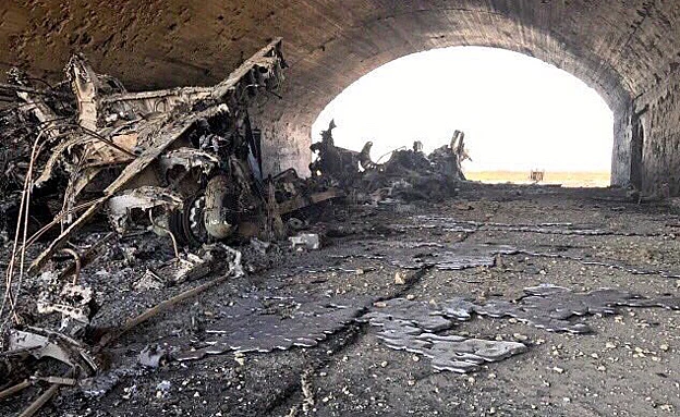 הבסיס הסורי שהופצץ בתחילת החודש