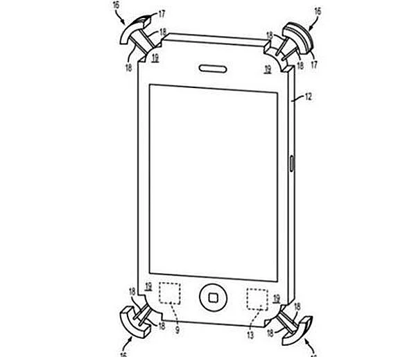 שרטוט של הפטנט המהפכני