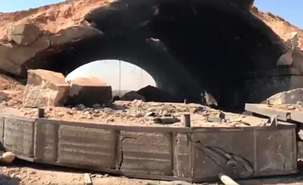 הבסיס הסורי שהופצץ