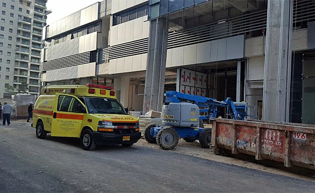 הזירה בה נמצאה הגופה