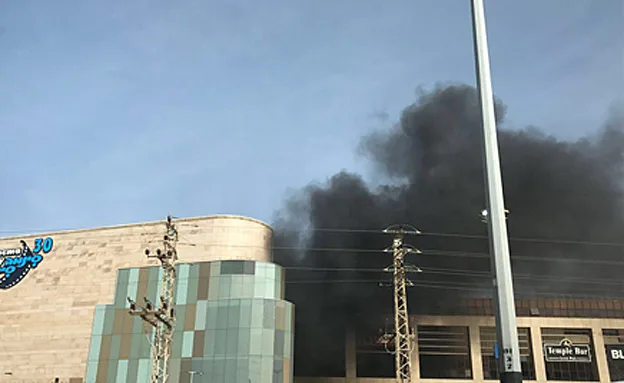 השריפה בסינמה סיטי, אתמול