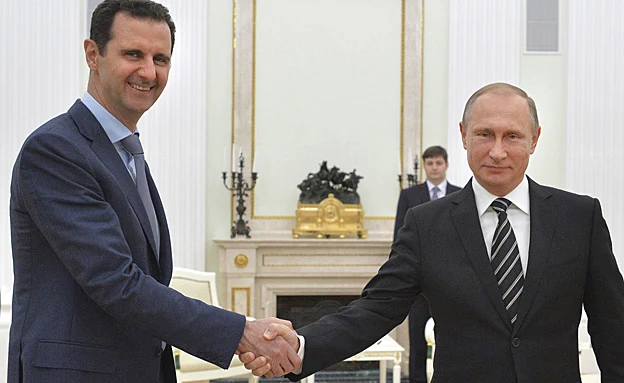 אסד ופוטין (ארכיון)