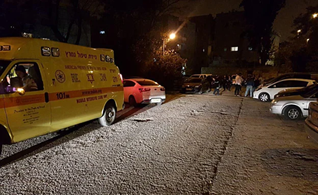 זירת האירוע בירושלים