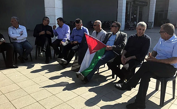 מאהל התמיכה באום אל פאחם