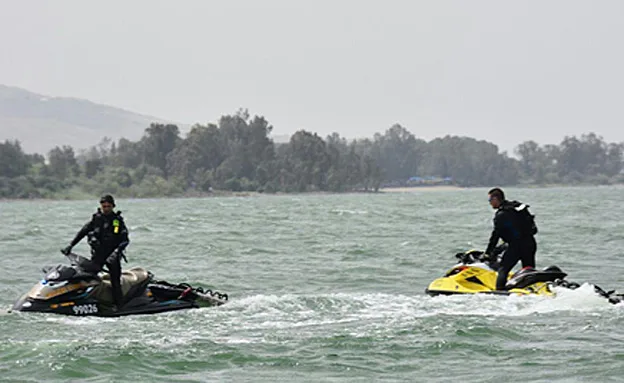 מאמצי האיתור בכינרת