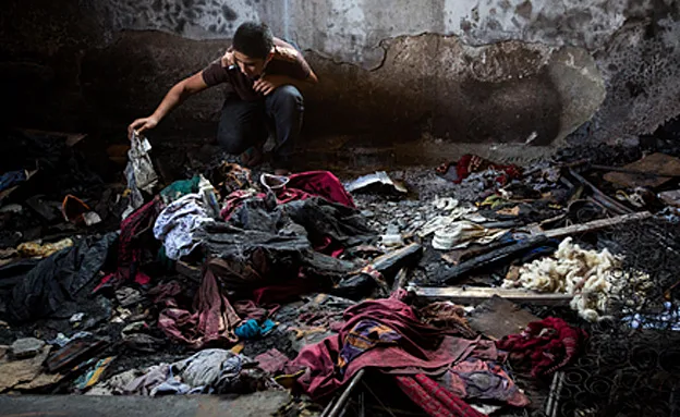 ''לא בוכה על ההצתה בדומא''