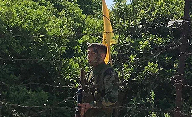 חיילי חיזבאללה סמוך לגבול