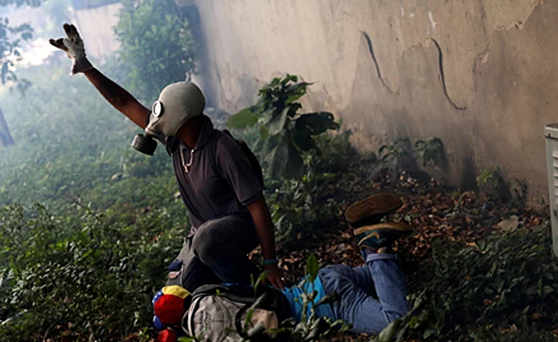 המשטרה השתמשה בגז מדמיע