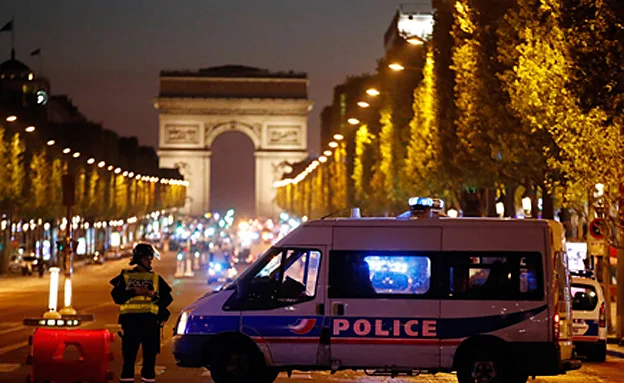 זירת הפיגוע. פריז