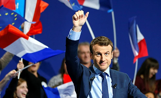 הכוכב העולה שיגיע לארמון האליזה? מקרון
