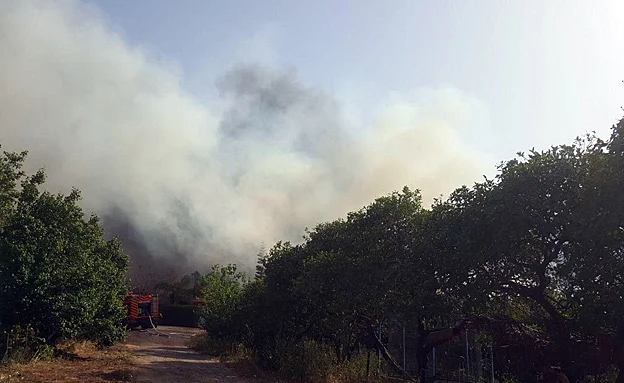 השריפה בשדה ורבורג, אתמול