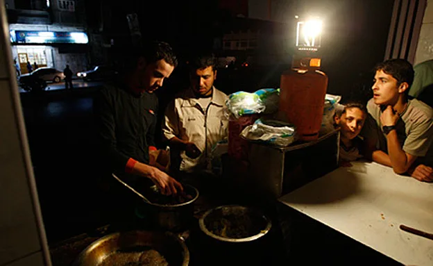 מחסור בחשמל ברצועה (ארכיון)