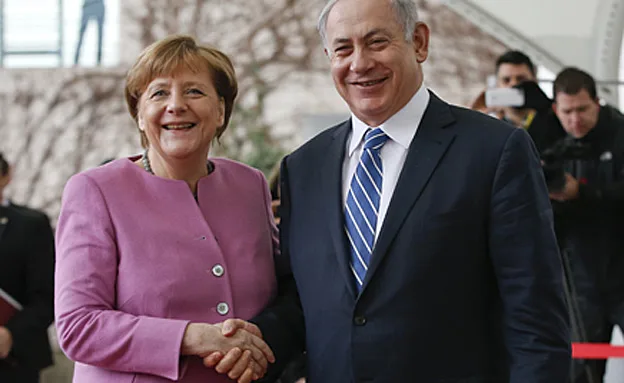 ''ידידת אמת'', מרקל ונתניהו