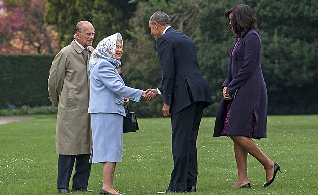 עם ברק ומישל אובמה