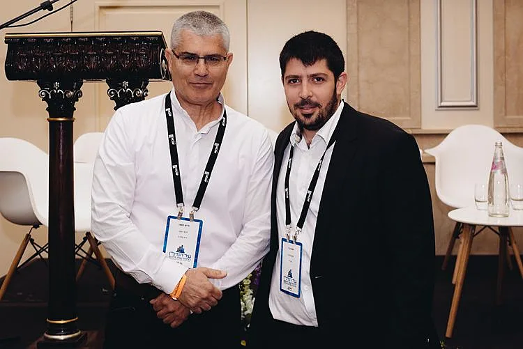 חיים רומנו וליאור בכר. צילום: נועם פריסמן