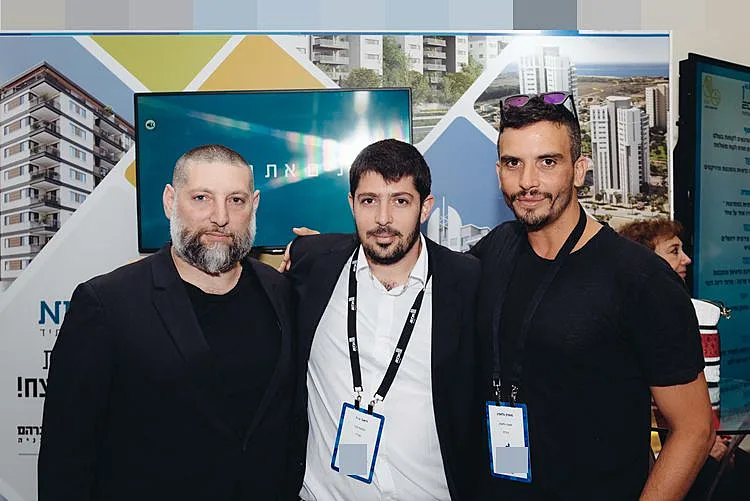 מושיק גאלימין ליאור בכר ואסף גרניט. צילום: נועם פריסמן