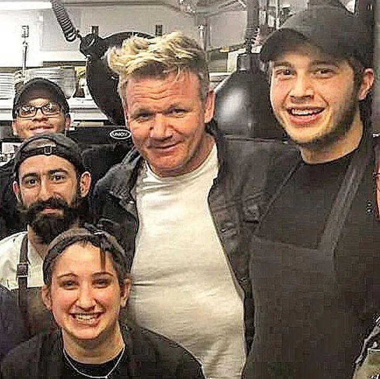 קפץ לבקר. גורדון רמזי