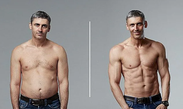 שינוי מדהים בגיל 45