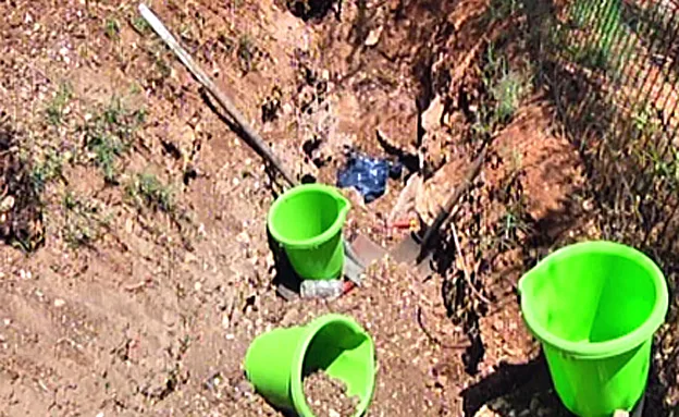 הגינה בה נקבר מרציאנו ז''ל