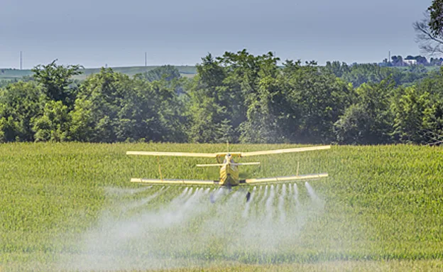 ''חריגות בולטות של חומרי הדברה''. מטוס, ריסוס, הדברה