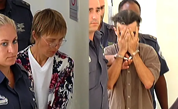 החשודים ברצח בבית המשפט