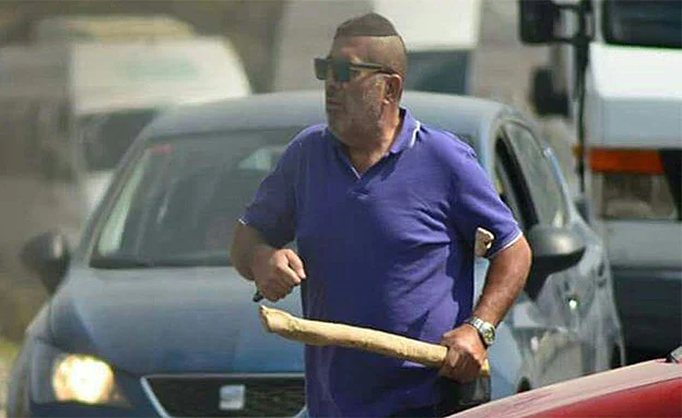 חסנו רגע לפני הדריסה (מוטנסר איסא)